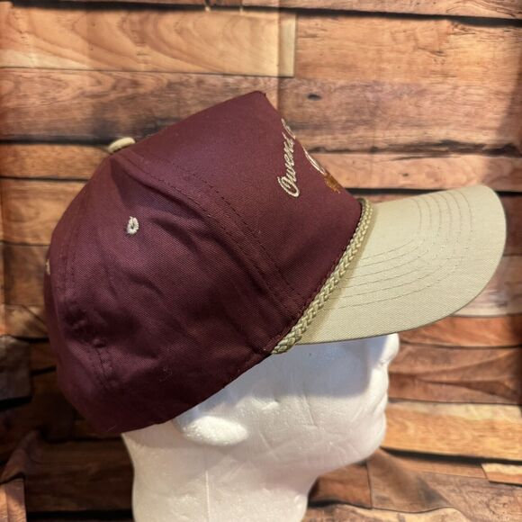 Owens Co-Op Gin Hat Cap SnapBack Adjustable Cotton Boll Logo Rope Agriculture - Picture 2 of 8